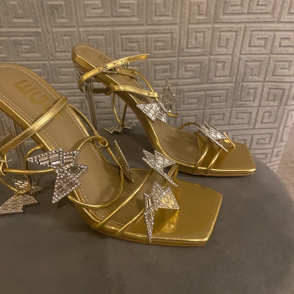 EGO gold heels